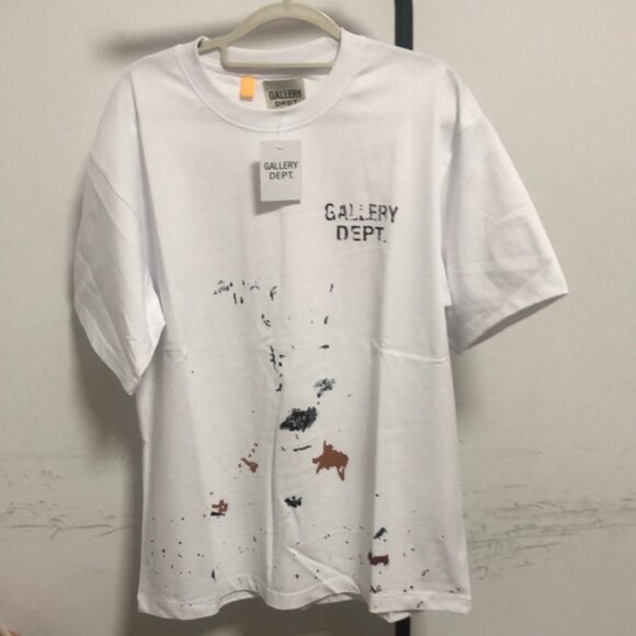 🤍NWT Unisex Gallery Dept White Shirt - Picture 1 of 5